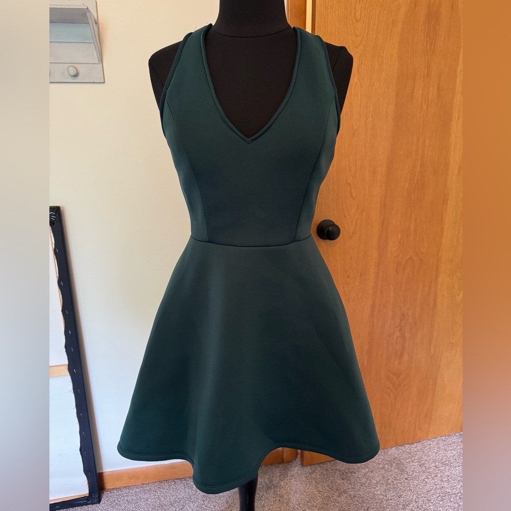 Charlotte Russe Dark Green Dress